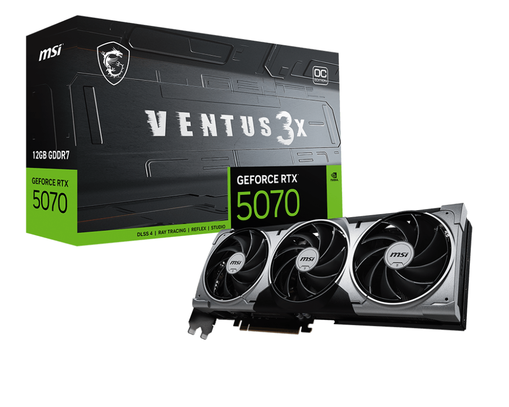 MSI GeForce RTX 5070 Ventus 3X OC 12GB