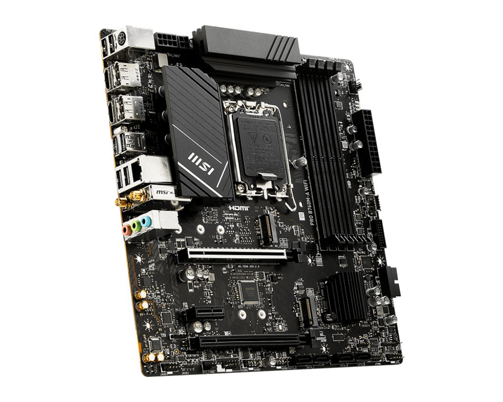 MSI Pro B760M-A WiFi DDR5 Motherboard *3 Years Warranty