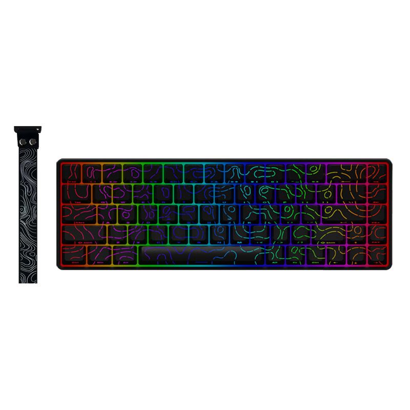 DarkFlash EZ68 Magnetic Switch Mechanical RGB Keyboard (Black)