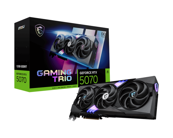 MSI GeForce RTX 5070 Gaming Trio OC 12GB