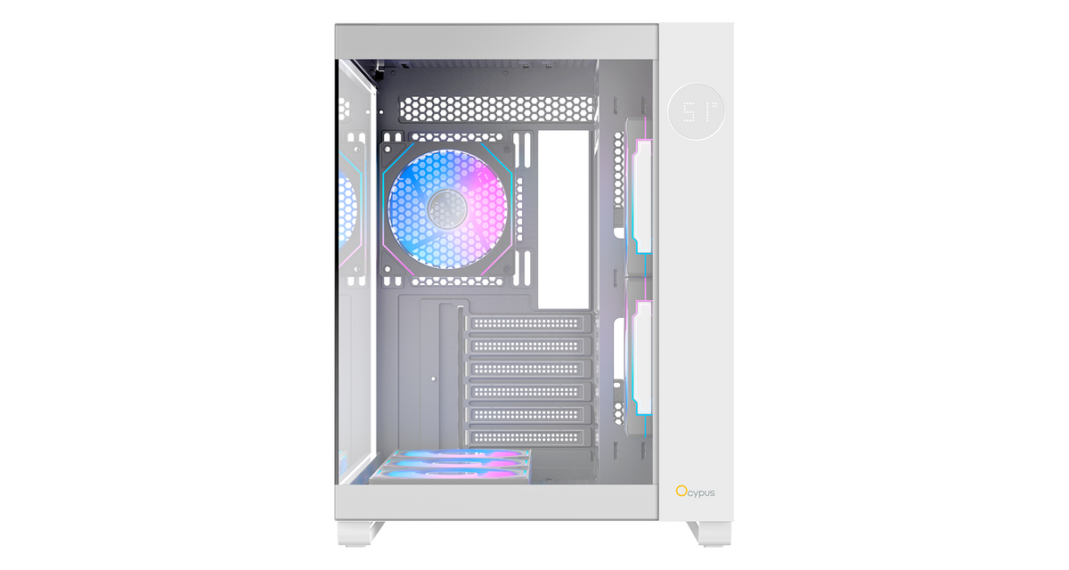 Ocypus Iota C70 White ARGB PC Case