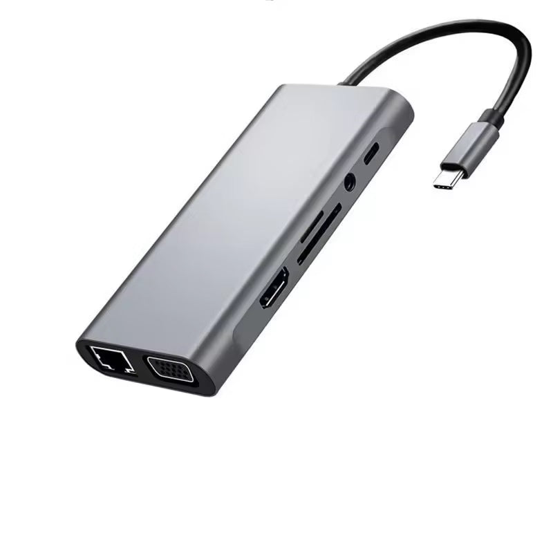 Type-C to HDTV 10-In-1 Adapter