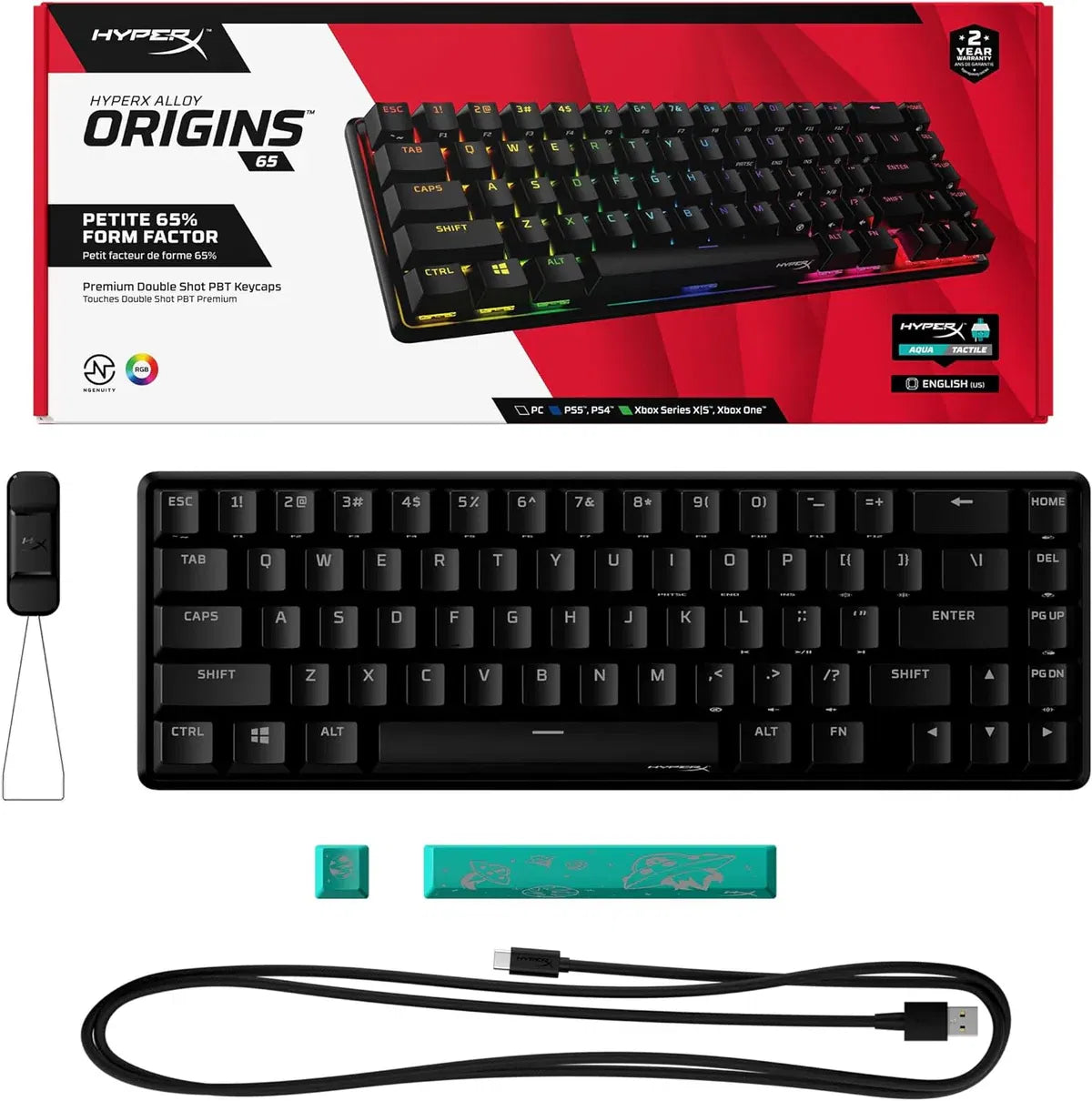 HyperX Alloy Origins 65 Keyboard