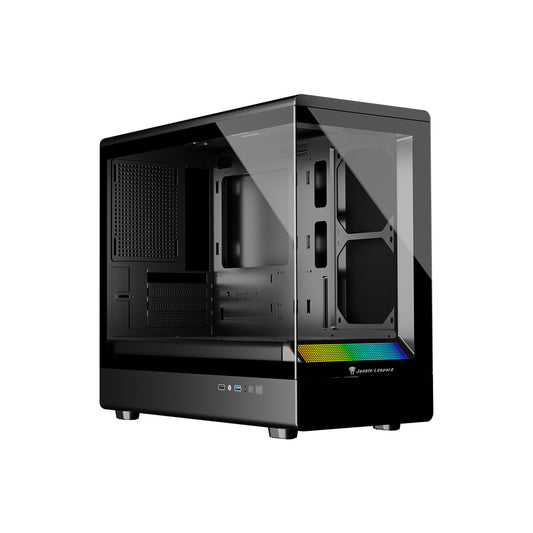 Jungle Leopard MS-01 Black PC Case
