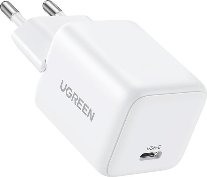UGreen 55554 20W USB-C GaN White Fast Charging Adapter