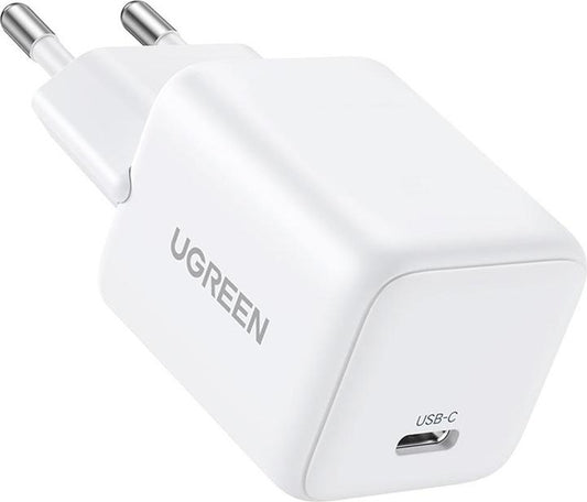 UGreen 55554 20W USB-C GaN White Fast Charging Adapter
