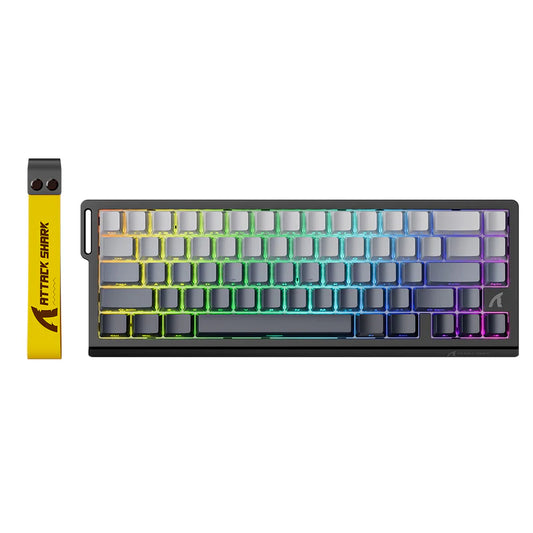 Attack Shark X68 HE Gaming RGB Magnetic Switch Keyboard (Moonlit) *1 Year Warranty