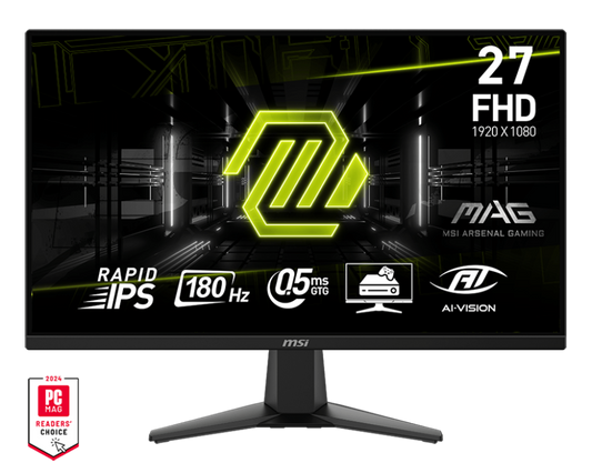 MSI MAG 275F FHD 27" Gaming Monitor *3 Years Warranty