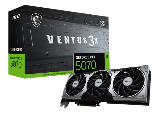 MSI GeForce RTX 5070 Ventus 3X OC 12GB
