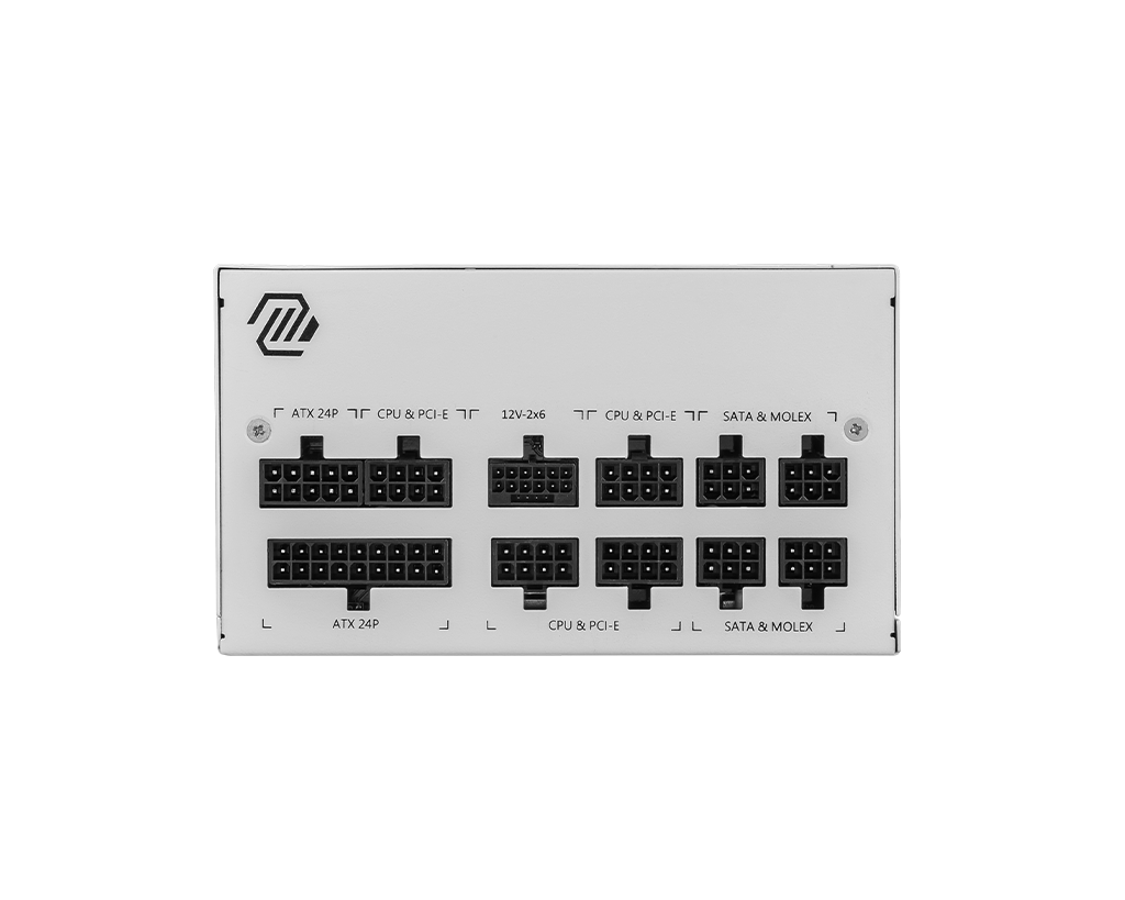 MSI MAG A850GL PCIe5 850W 80 Plus Gold Power Supply *3 Year Warranty