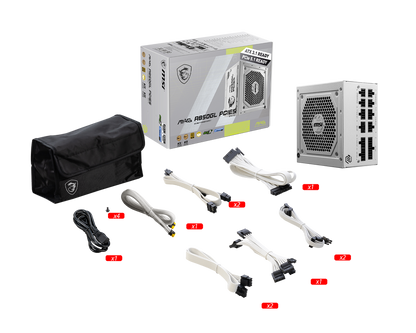 MSI MAG A850GL PCIe5 850W 80 Plus Gold Power Supply *3 Year Warranty