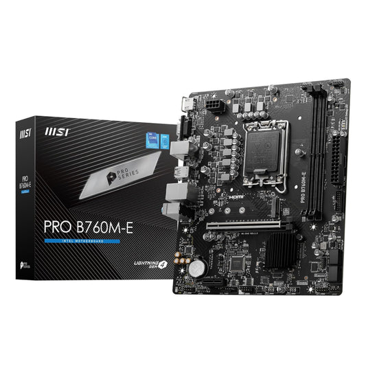 MSI Pro B760M-E DDR5 Motherboard