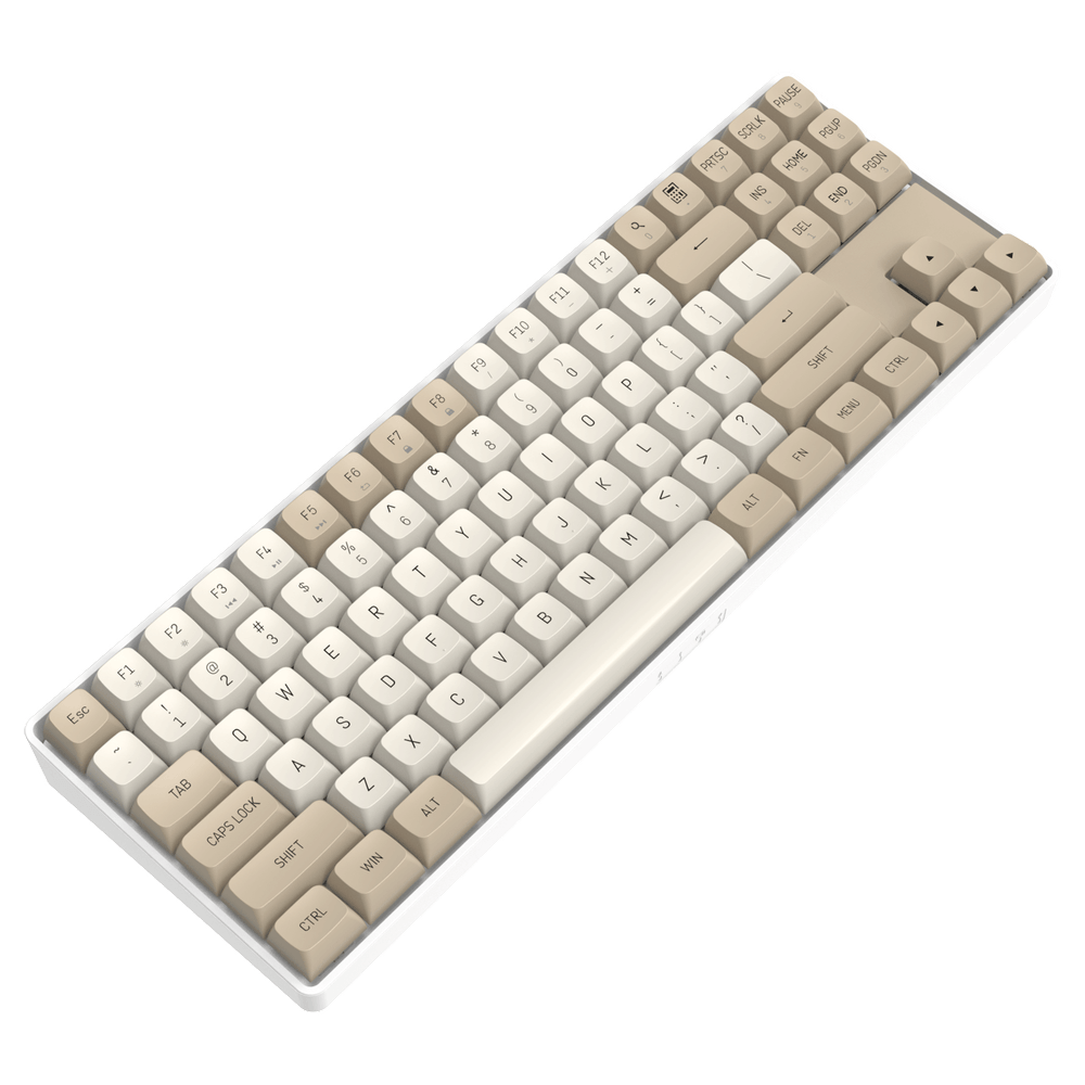 DarkFlash GD87 Mechanical Keyboard Milky Brown