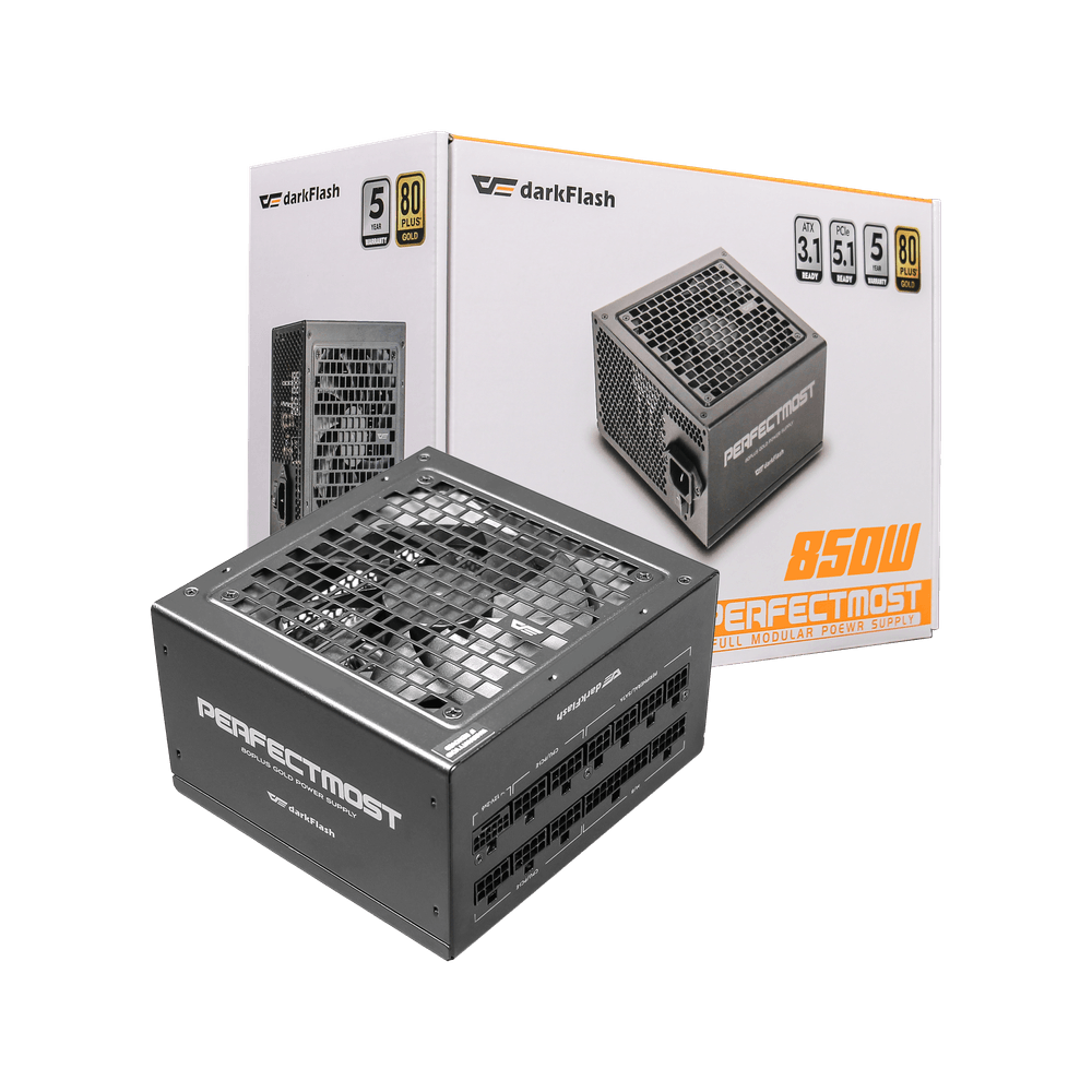DarkFlash 850W 80 Plus Gold Full Module Power Supply