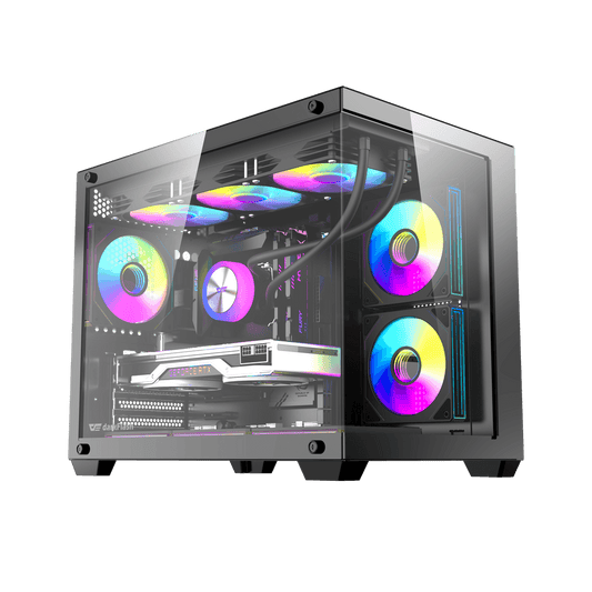 DarkFlash B275 Pro M-ATX Black PC Case