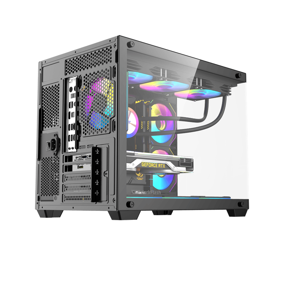 DarkFlash B275 Pro M-ATX Black PC Case