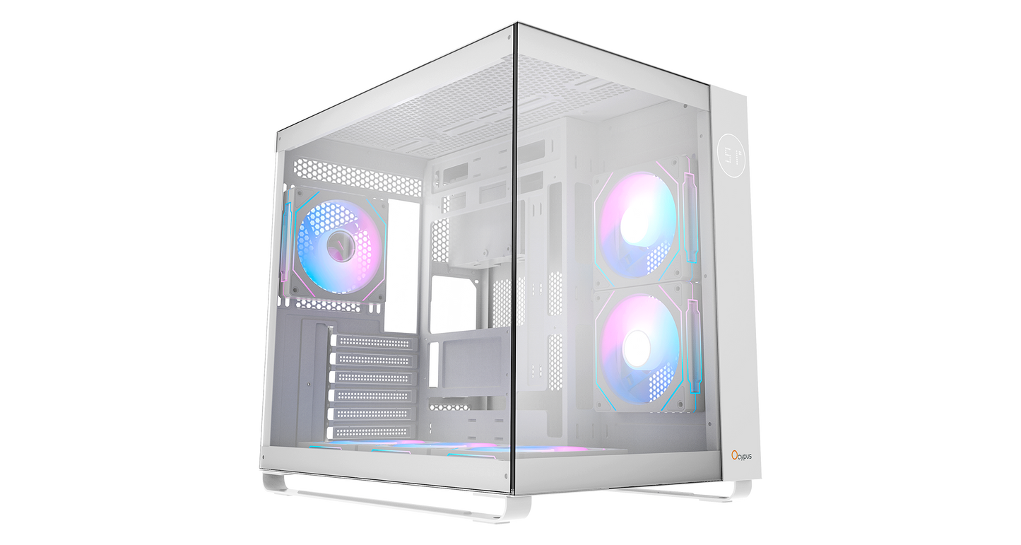 Ocypus Iota C70 White ARGB PC Case