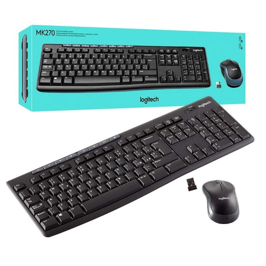 Logitech MK270 Wireless Keyboard and Mouse