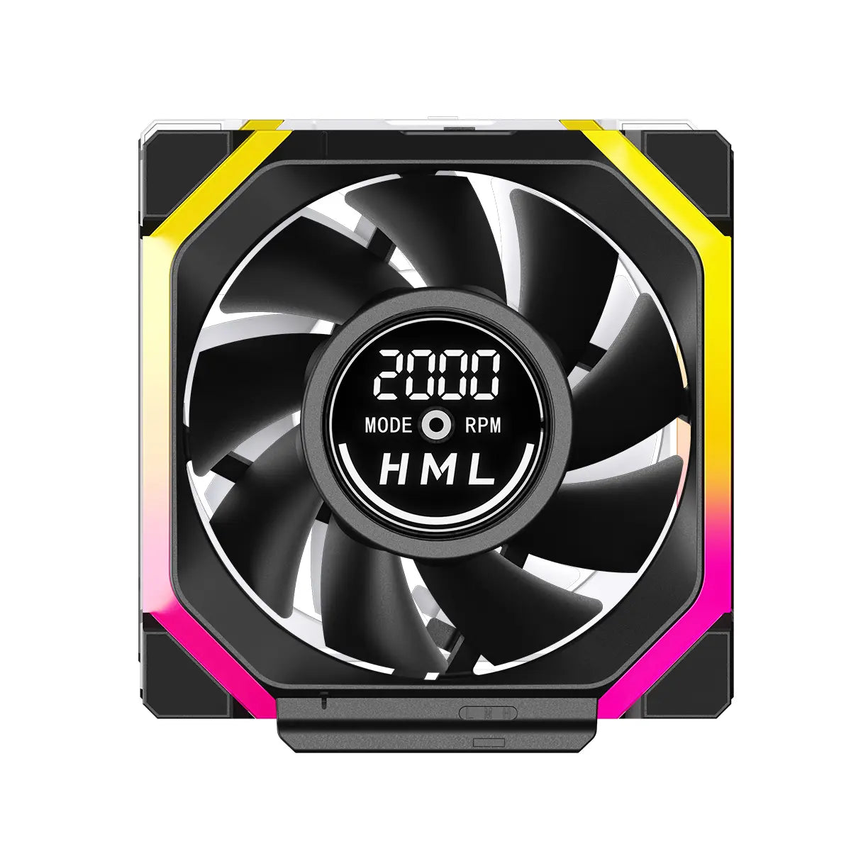 Jungle Leopard Interstellar V4 Black Magnetic Reverse Case Fan