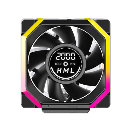 Jungle Leopard Interstellar V4 Black Magnetic Reverse Case Fan