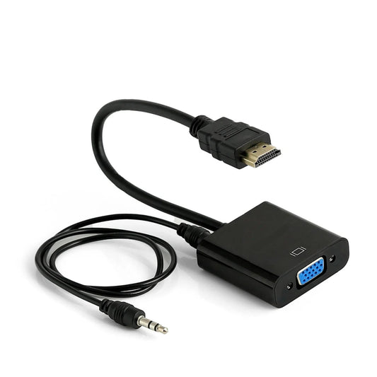 HDMI to VGA Adapter with Audio