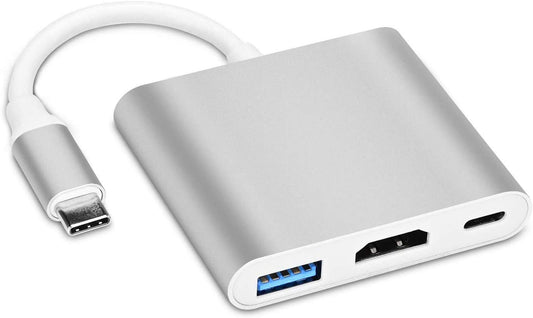 Type-C to HDMI 3-In-1 Adapter