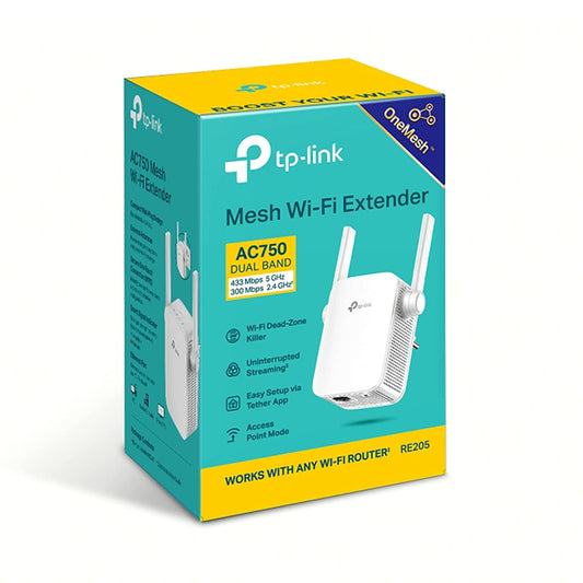TPLINK AC750 Dual Band Mesh Wifi Extender