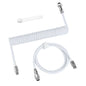 Attack Shark C01Pro Coiled Cable White
