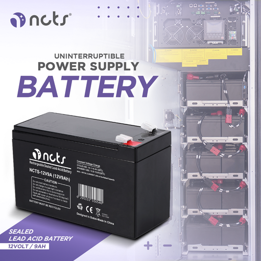NCTS 12V 9Ah UPS Battery