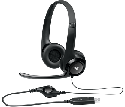 Logitech H390 USB Headset *1 Year Warranty