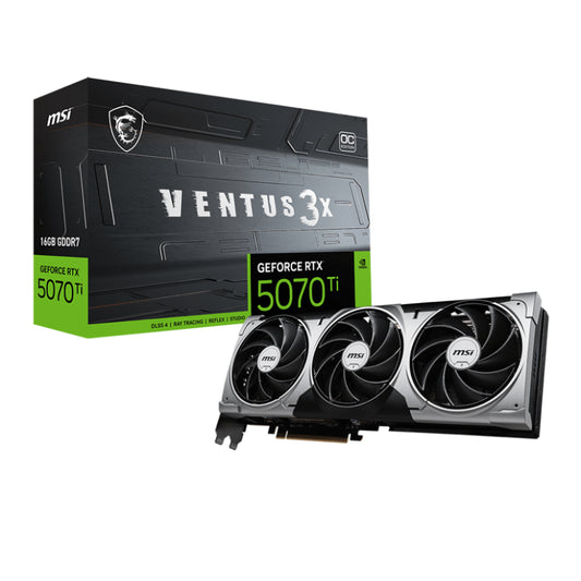 MSI GeForce RTX 5070 Ti Ventus 3X OC 16GB