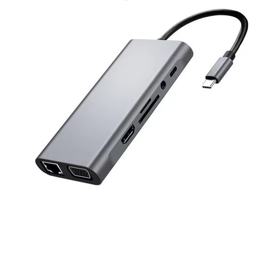 Type-C to HDTV 10-In-1 Adapter