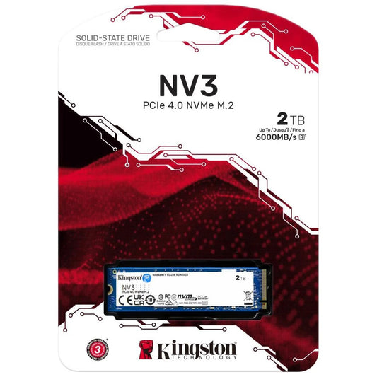 Kingston NV3 PCIe 4.0 NVMe M.2 2TB SSD