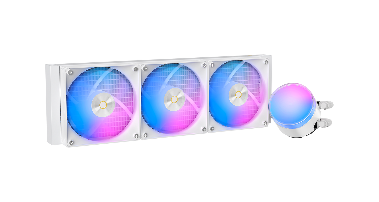 Ocypus Delta L36 White ARGB V2 AIO Liquid Cooler