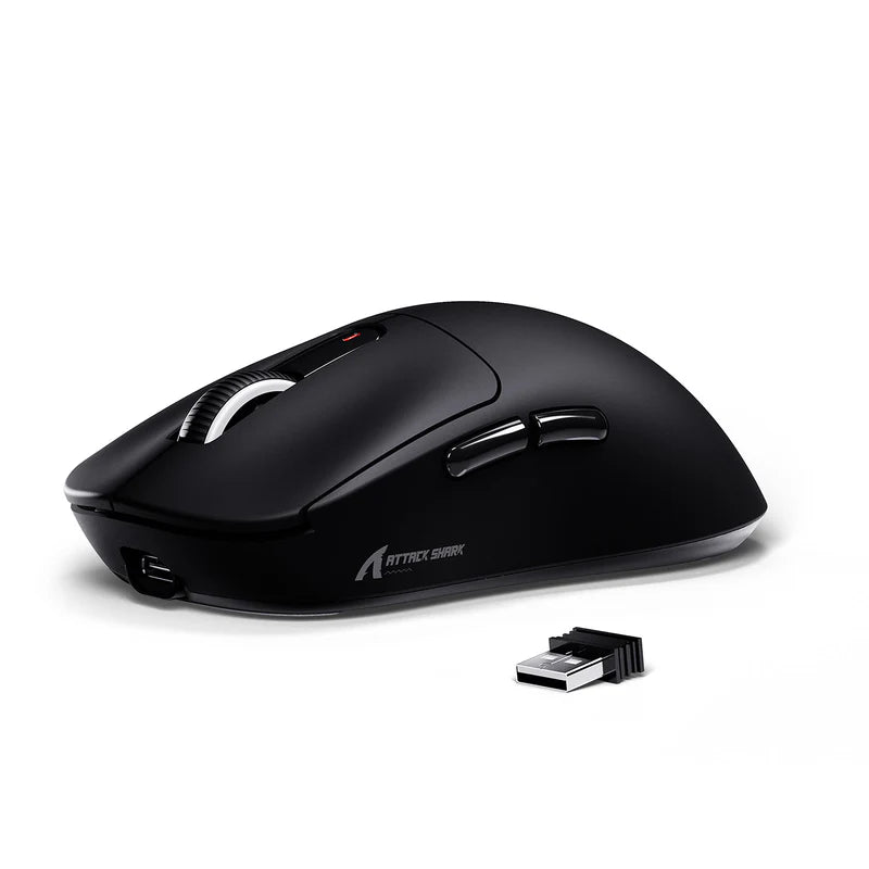 Attack Shark X3 PAW-3395 Wireless Gaming Mouse (Black) *1 Year Warranty