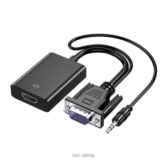 VGA to HDMI Adapter with Audio