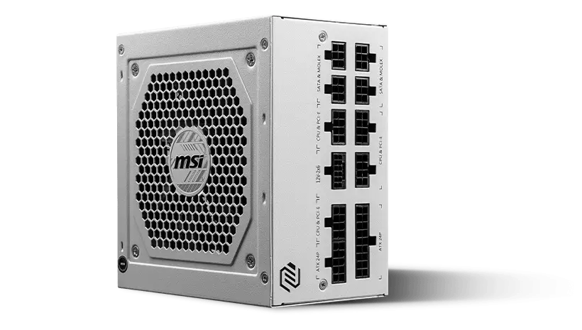 MSI MAG A850GL PCIe5 850W 80 Plus Gold Power Supply *3 Year Warranty