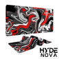 Hyde Nova Mousepad Liquid Red Abstract