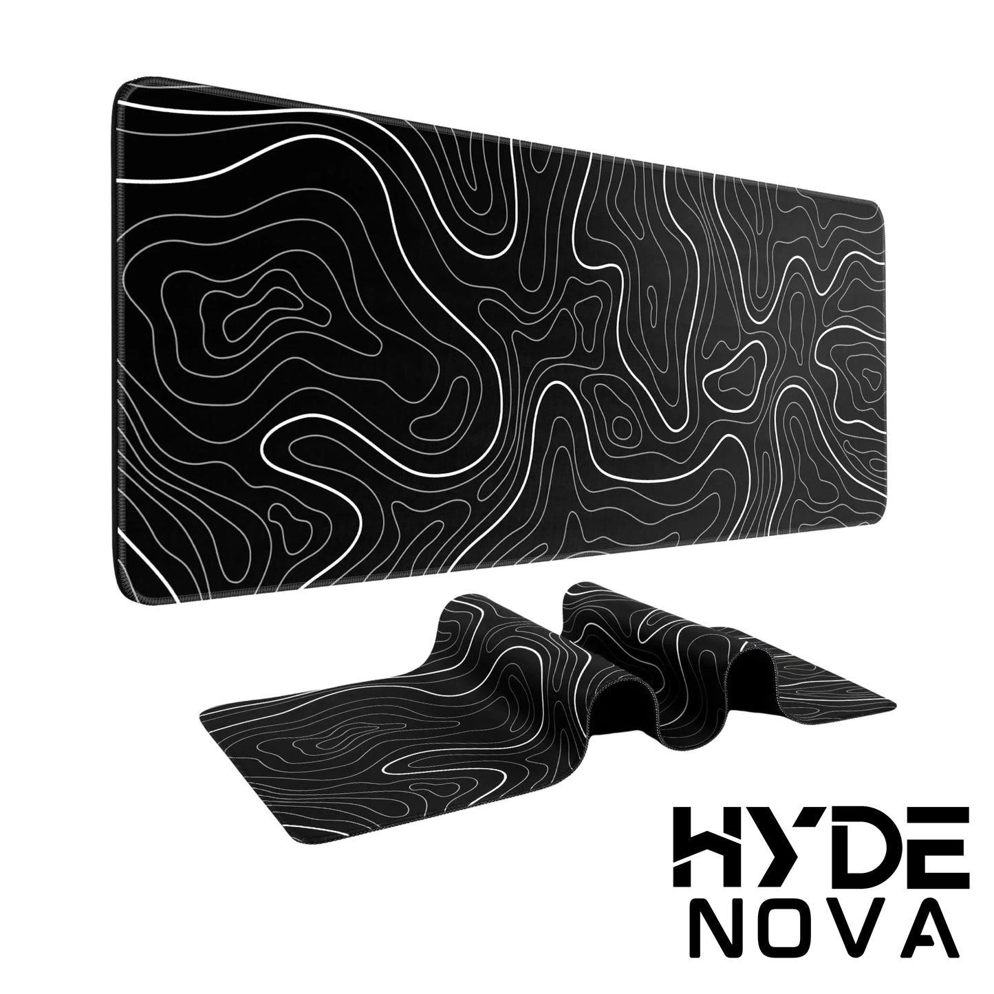 Hyde Nova Mousepad Black Topographic