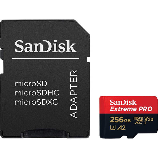 SanDisk Extreme Pro 256GB Micro SDXC