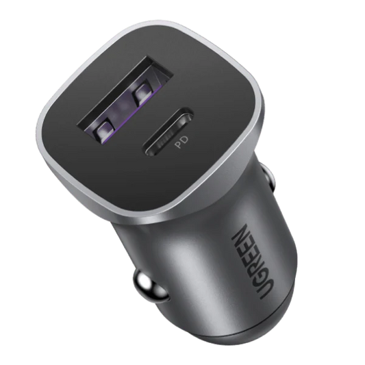 UGreen 40858 30W 2-Port Fast Car Charger