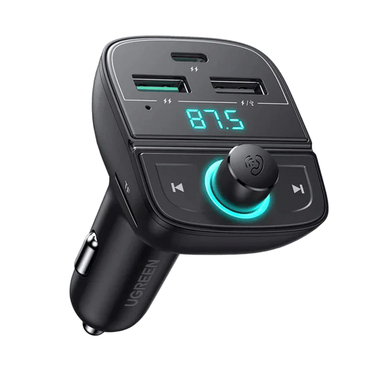 UGreen 80910 31.5W Bluetooth FM Transmitter Car Charger