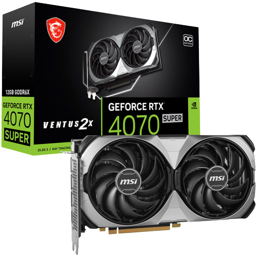 MSI GeForce RTX 4070 Super Ventus 2X OC 12GB